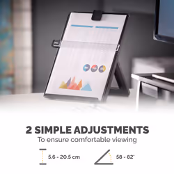 Fellowes 21106 document holder Plastic Black - Additional view 4