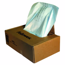 Fellowes Shredder Bags 165 Litres, Bag, 165 L, Transparent, 256 mm, 86 mm, 60 mm