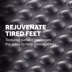 Fellowes Foot Rest Under Desk - Standard Foot Support Ergonomic Foot Rest with Textured Surface - Foot Rest Stool for Office & Home Use - Black - Additional view 5