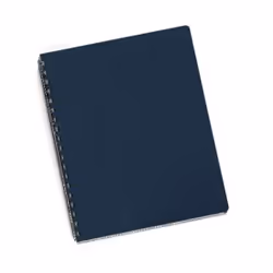 Fellowes Executive Presentation Covers - 50 pack, Vinyl, Navy, 222.3 mm, 1.6 mm, 285.8 mm, 50 pc(s)