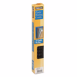Fellowes Plastic Combs ring binder Black