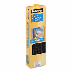 Fellowes Plastic Combs ring binder Black
