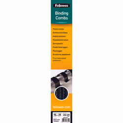 Fellowes 5331102, Black, 55 sheets, PVC, A4, 10 mm, 10 mm