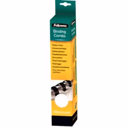 Fellowes 5331203, White, 80 sheets, Plastic, A4, 15 mm, 15 mm