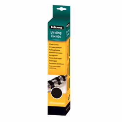 Fellowes 5331902, A4, Plastic, Black, 100 sheets, 1.4 cm, 14 mm