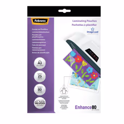 Fellowes ImageLast A3 80 Micron Laminating Pouch - 25 pack