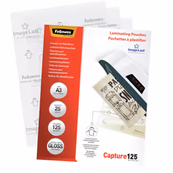 Fellowes ImageLast A3 125 Micron Laminating Pouch - 25 pack - Additional view 4