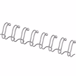 Fellowes 54450, Silver, 35 sheets, 6 mm, 100 pc(s)