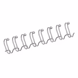 Fellowes 54451, Silver, 60 sheets, Metal, A4, 100 pc(s)