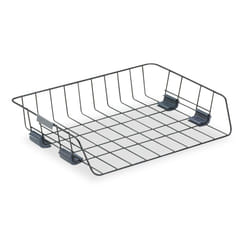 Fellowes Workstation Wire Tray  Side Load  Letter  Black (62112)