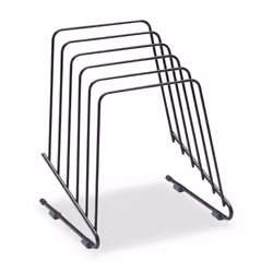 Fellowes Wire Step File II RACK,STEPFILE,WRKSTN,BK (Pack of8)