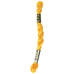 DMC 115 5-742 Pearl Cotton Thread  Light Tangerine  Size 5