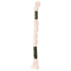 DMC 115 5-819 Pearl Cotton Thread  Light Baby Pink  Size 5