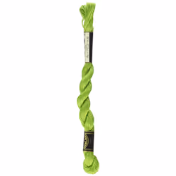 DMC 115 5-907 Pearl Cotton Thread Light Parrot Green Size 5