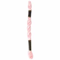 DMC 115 5-963 Pearl Cotton Thread  Ultra Very Light Dusty Rose  Size 5