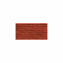 DMC Six Strand Embroidery Cotton 100 Gram Cone: Terra Cotta Dark