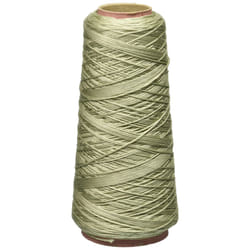 DMC Six Strand Embroidery Cotton 100 Gram Cone  Fern Green Very Light