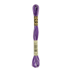 DMC Mouline floss/skein for sewing/embroidery - 8 metres - 52 - Purples