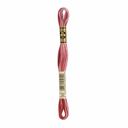 Dmc 6-Strand Embroidery Cotton 8.7yd-Variegated Mauve