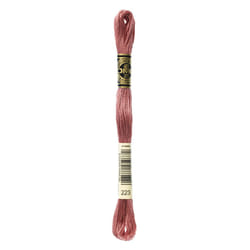 DMC Mouline floss/skein for sewing/embroidery - 8 metres - 223 - Shell Pink, Light
