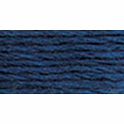 DMC 117-311 Mouline Stranded Cotton Six Strand Embroidery Floss Thread Medium Navy Blue 8.7-Yard