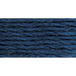 DMC 117-311 Mouline Stranded Cotton Six Strand Embroidery Floss Thread  Medium Navy Blue  8.7-Yard
