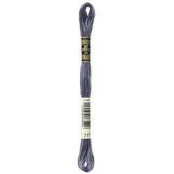 DMC 117-317 Mouline Stranded Cotton Six Strand Embroidery Floss Thread