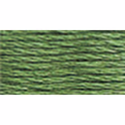 DMC 117-320 Mouline Stranded Cotton Six Strand Embroidery Floss Thread  Medium Pistachio Green  8.7-Yard