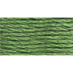 DMC 117-320 Mouline Stranded Cotton Six Strand Embroidery Floss Thread  Medium Pistachio Green  8.7-Yard