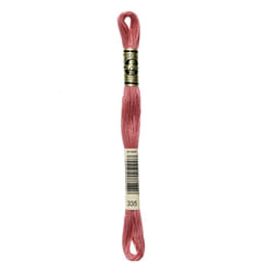 DMC Mouline floss/skein for sewing/embroidery - 8 metres - 335 - Rose
