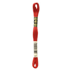 DMC Mouline floss/skein for sewing/embroidery - 8 metres - 347 - Salmon, Very Dark