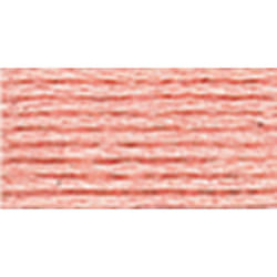DMC 117-353 Mouline Stranded Cotton Six Strand Embroidery Floss Thread  Peach  8.7-Yard