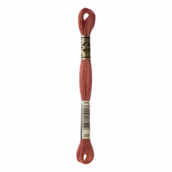 DMC Mouline floss/skein for sewing/embroidery - 8 metres - 356 - Terra Cotta, Medium
