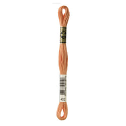 DMC 117-402 Cotton Six Strand Embroidery Floss  Very Light Mahogany  8.7-Yard