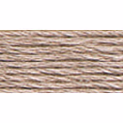 Dmc 6-Strand Embroidery Cotton 8.7yd-Medium Shell Grey