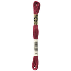 DMC 117-498 Six Stranded Cotton Embroidery Floss  Dark Christmas Red
