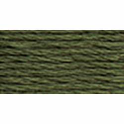 DMC 117-520 Six Stranded Cotton Embroidery Floss  Dark Fern Green  8.7-Yard