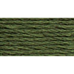DMC 117-520 Six Stranded Cotton Embroidery Floss  Dark Fern Green  8.7-Yard