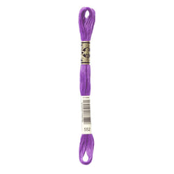 DMC Mouline floss/skein for sewing/embroidery - 8 metres - 552 - Violet, Medium