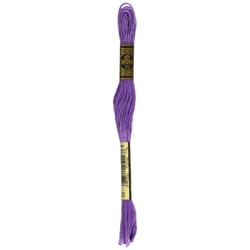 DMC 117553 Six Stranded Cotton Embroidery Floss  Violet  87Yard