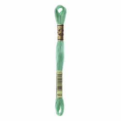 DMC Mouline floss/skein for sewing/embroidery - 8 metres - 563 - Jade, Light