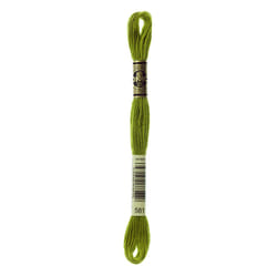 DMC 117581 Six Stranded Cotton Embroidery Floss  Moss Green  87Yard