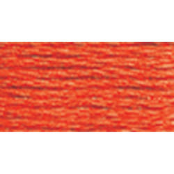 DMC 117608 Six Stranded Cotton Embroidery Floss  Bright Orange  87Yard