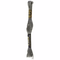 DMC 117-645 Six Stranded Cotton Embroidery Floss Very Dark Beaver Gray 8.7-Yard
