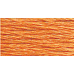DMC 117-722 Six Strand Embroidery Cotton Floss  Light Orange Spice  8.7-Yard