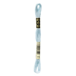 DMC 117-775 Six Strand Embroidery Cotton Floss  Very Light Baby Blue  8.7-Yard