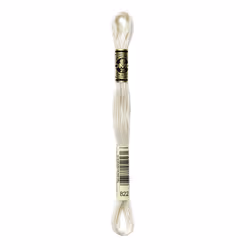 DMC Thread 6-Strand Embroidery Cotton 8.7 Yards Light Beige Grey 117-822 (12-Pack)