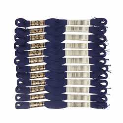 DMC 6-Strand Embroidery Cotton Floss Dark Navy Blue