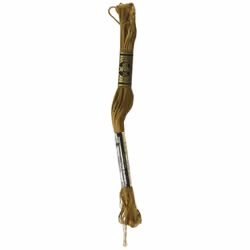 DMC 117-829 6 Strand Embroidery Cotton Floss Very Dark Golden Olive 8.7-Yard