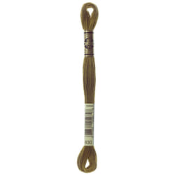 Dmc 6-Strand Embroidery Cotton 8.7yd-Dark Golden Olive
